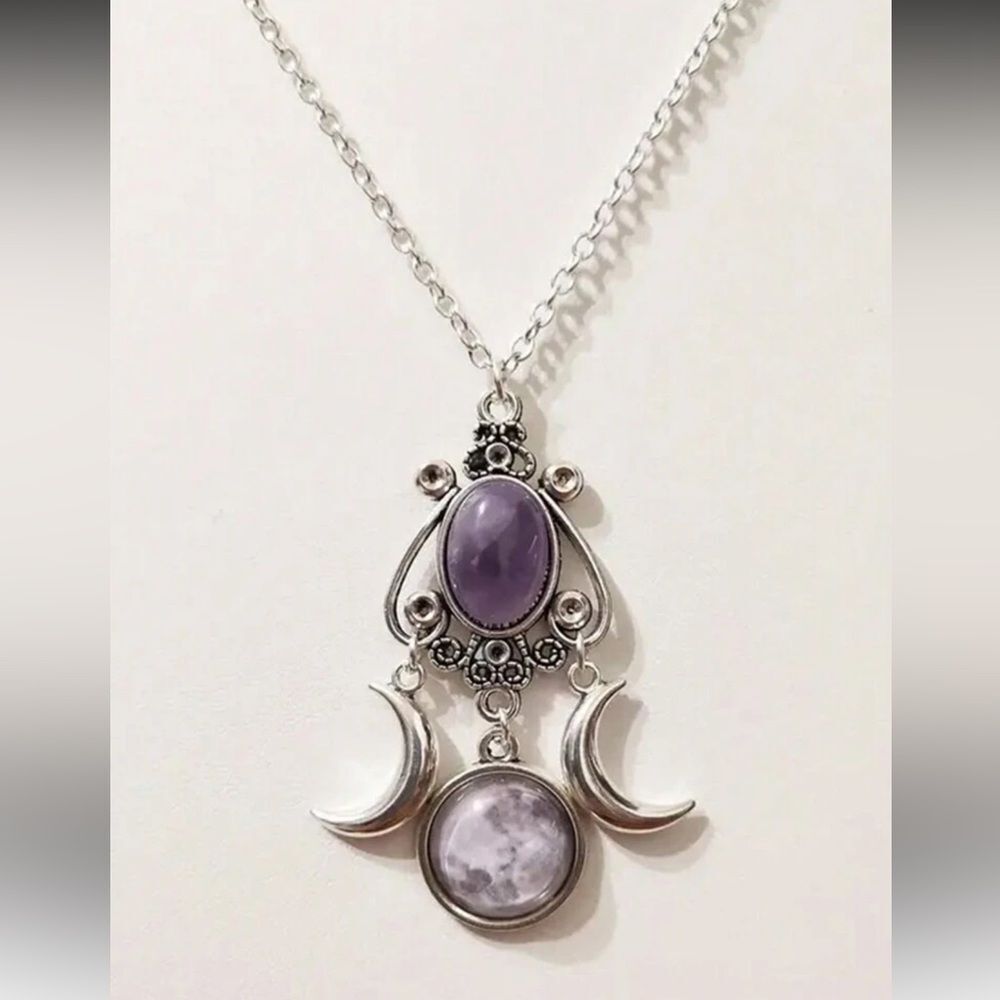 Crescent Moon Necklace N2060